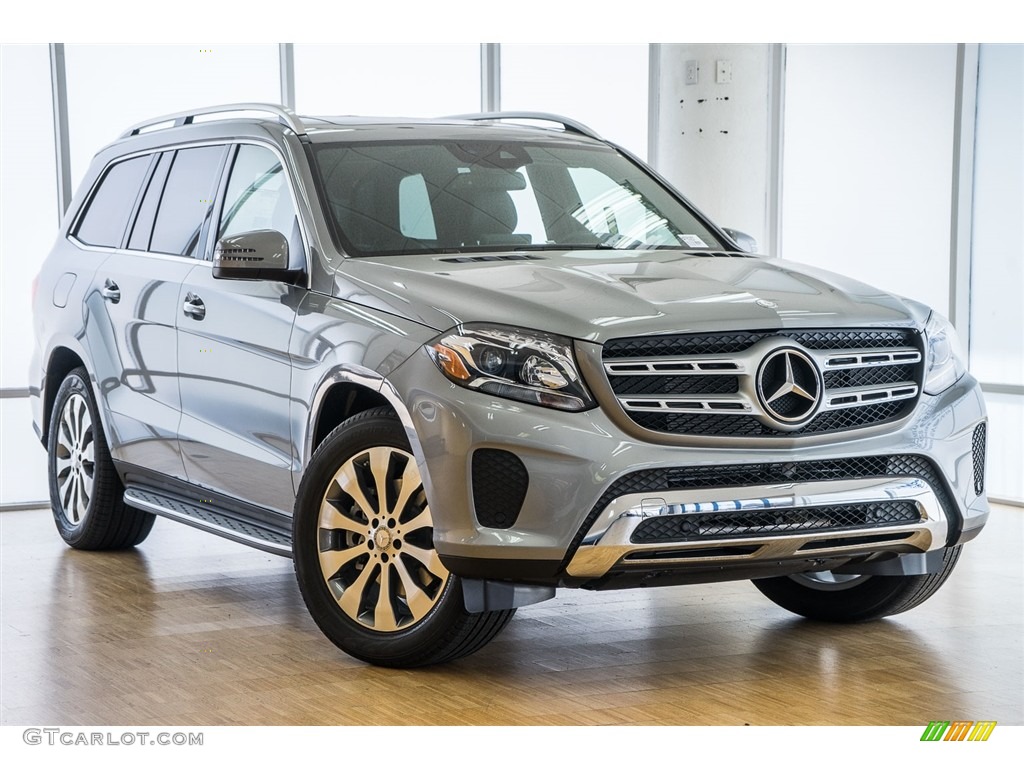 Paladium Silver Metallic 2017 Mercedes-Benz GLS 450 4Matic Exterior Photo #113591887
