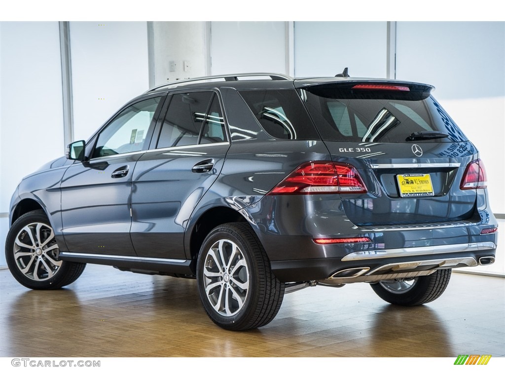 2016 GLE 350 - Steel Grey Metallic / Black photo #3