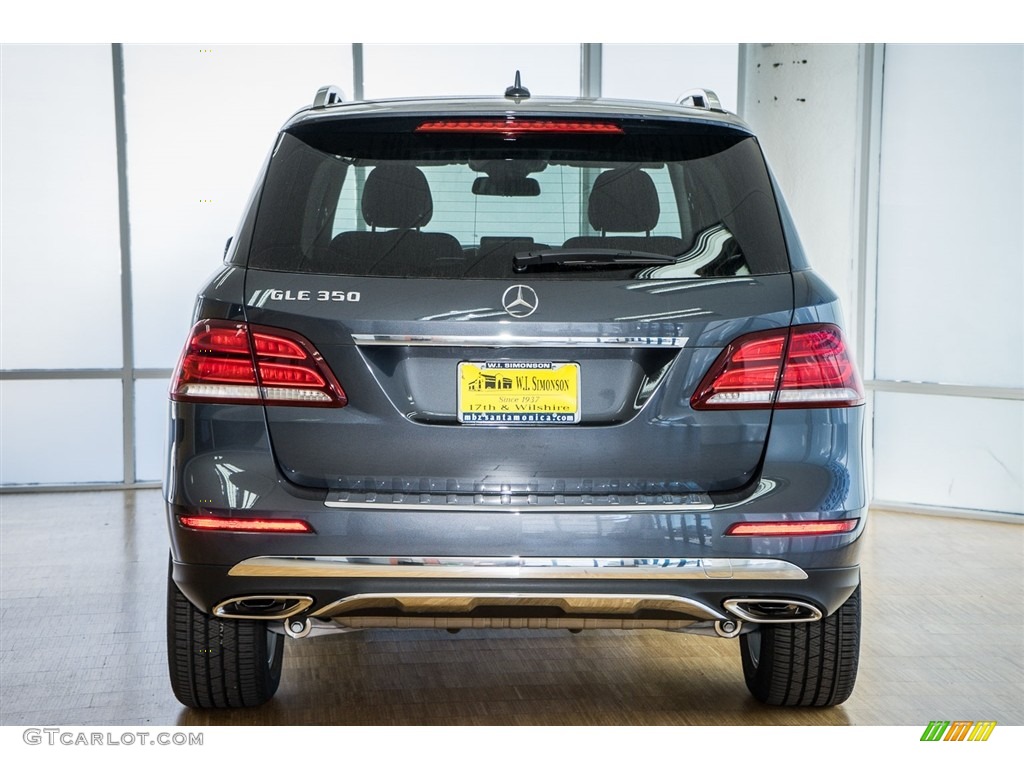 2016 GLE 350 - Steel Grey Metallic / Black photo #4