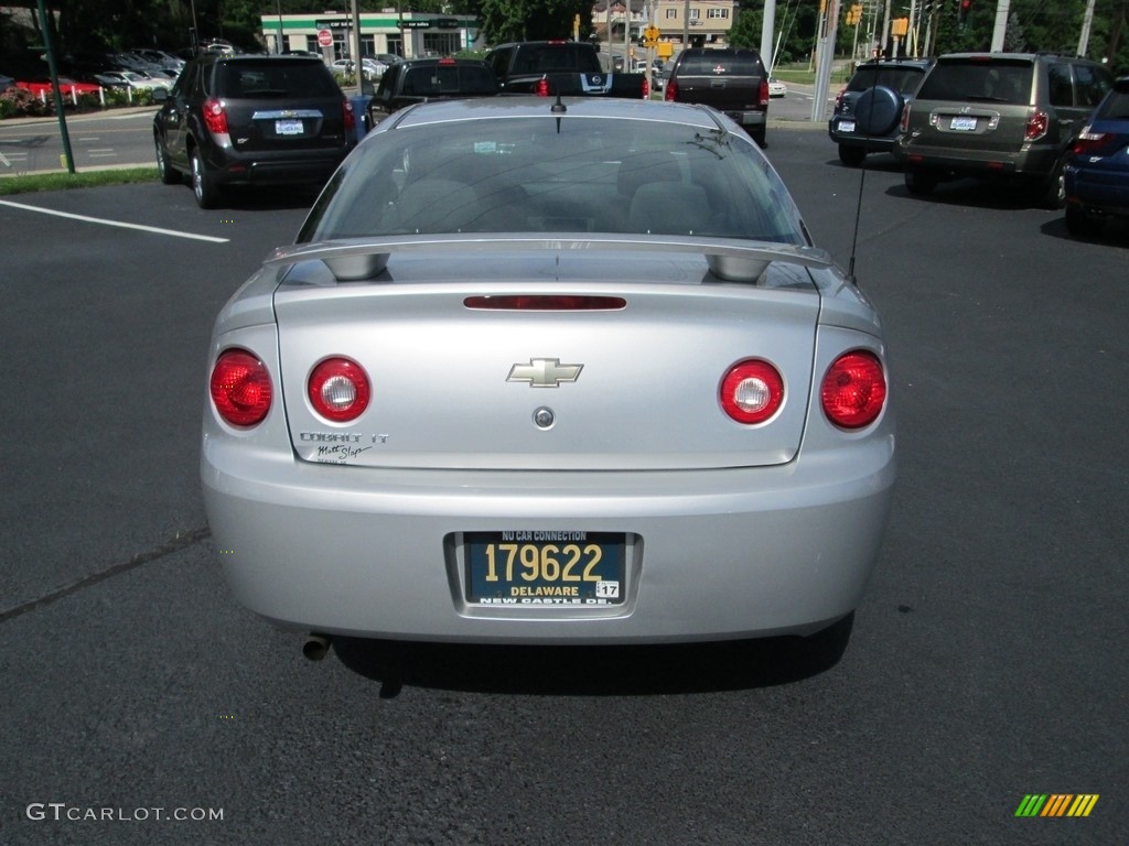 2010 Cobalt LT Coupe - Silver Ice Metallic / Ebony photo #7