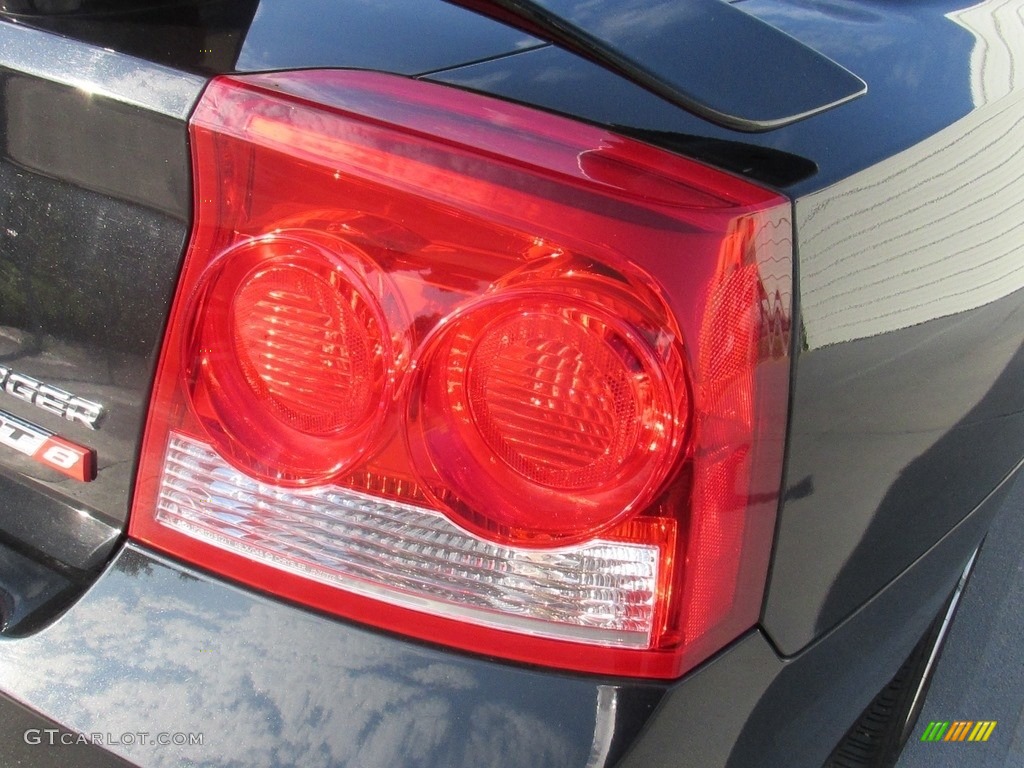 2010 Charger SRT8 - Brilliant Black Crystal Pearl / Dark Slate Gray photo #11
