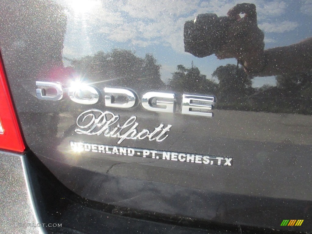 2010 Charger SRT8 - Brilliant Black Crystal Pearl / Dark Slate Gray photo #14