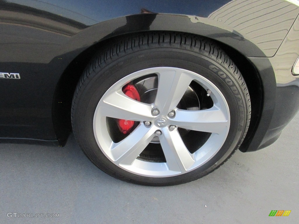 2010 Charger SRT8 - Brilliant Black Crystal Pearl / Dark Slate Gray photo #17