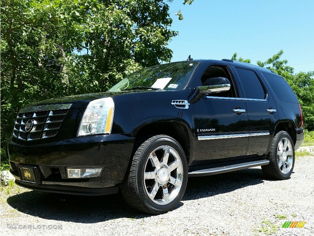 2007 Escalade AWD - Black Raven / Ebony/Ebony photo #1