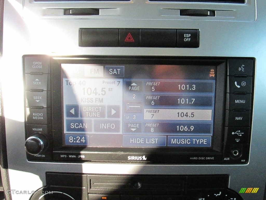 2010 Charger SRT8 - Brilliant Black Crystal Pearl / Dark Slate Gray photo #40
