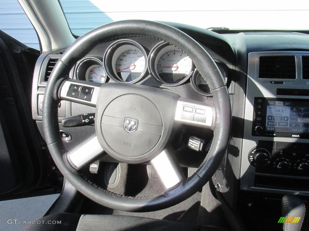2010 Charger SRT8 - Brilliant Black Crystal Pearl / Dark Slate Gray photo #44