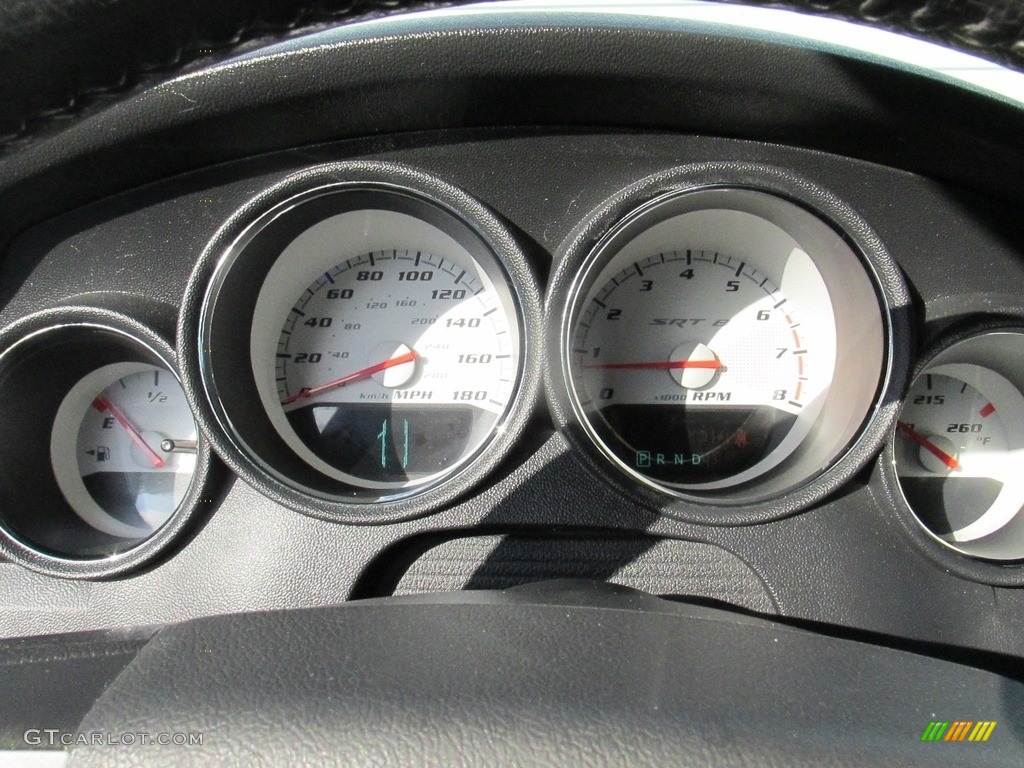 2010 Charger SRT8 - Brilliant Black Crystal Pearl / Dark Slate Gray photo #47