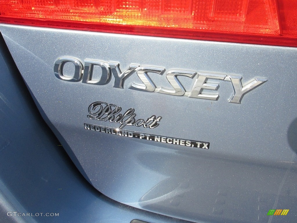 2007 Odyssey EX - Midnight Blue Pearl / Gray photo #14