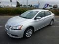 2013 Brilliant Silver Metallic Nissan Sentra SV  photo #10