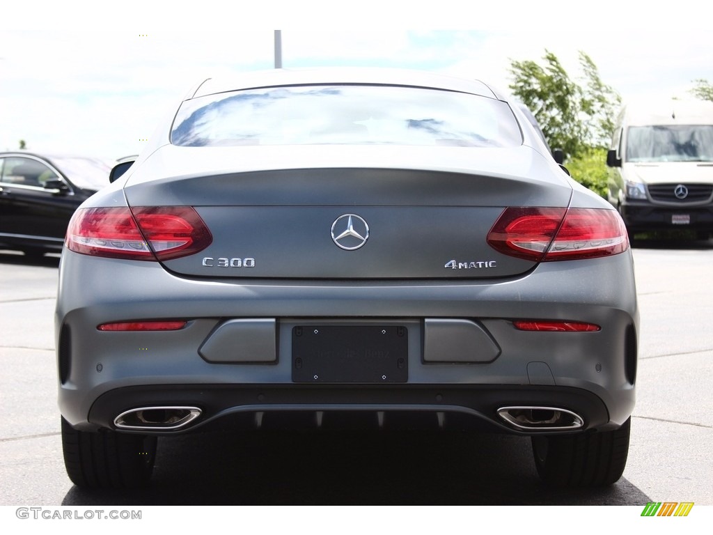 designo Magno Selenite Grey Matt 2017 Mercedes-Benz C 300 4Matic Coupe Exterior Photo #113596927
