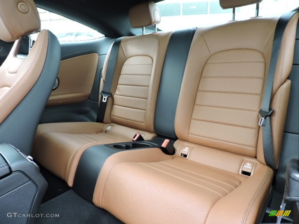 Saddle Brown/Black Interior 2017 Mercedes-Benz C 300 4Matic Coupe Photo #113597335