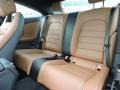 2017 Mercedes-Benz C Saddle Brown/Black Interior Rear Seat Photo