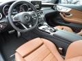 2017 Mercedes-Benz C Saddle Brown/Black Interior Prime Interior Photo