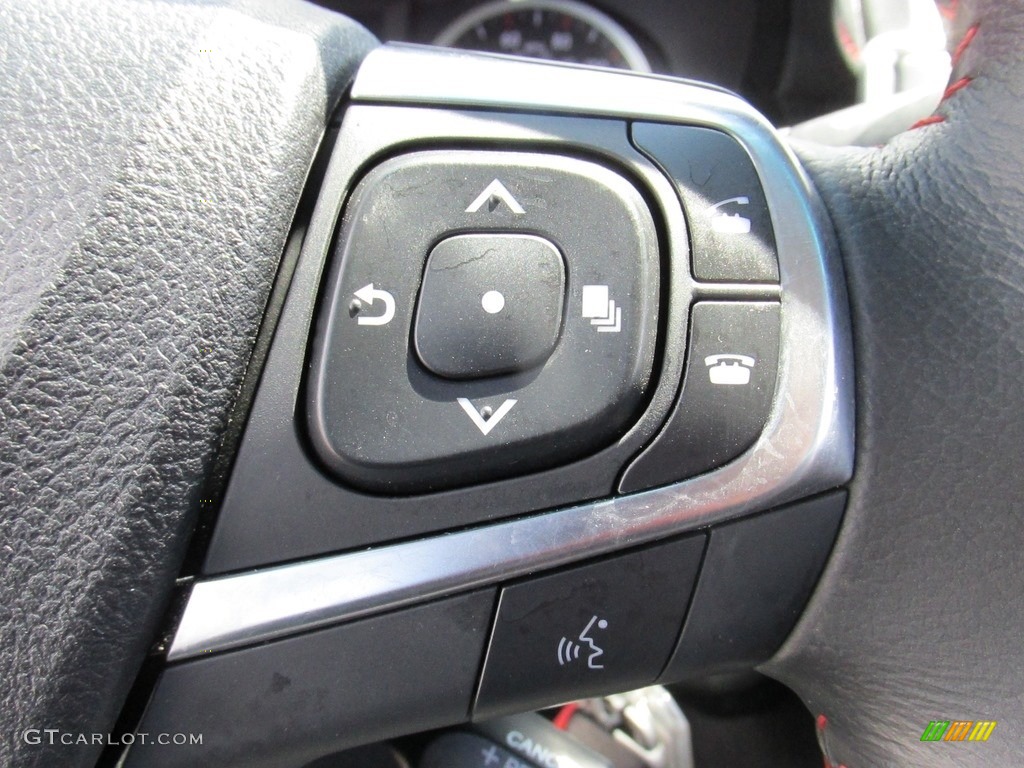 2015 Camry SE - Attitude Black Metallic / Black photo #49