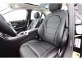 2016 Mercedes-Benz C Black Interior Front Seat Photo