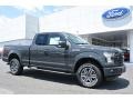 Lithium Gray 2016 Ford F150 XLT SuperCab 4x4 Exterior