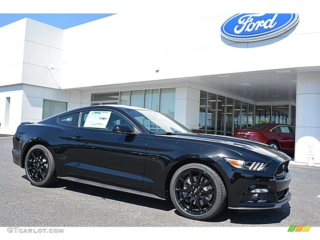 2016 Mustang GT Coupe - Shadow Black / Ebony photo #1