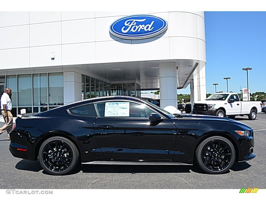 2016 Mustang GT Coupe - Shadow Black / Ebony photo #2