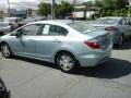 2012 Green Opal Metallic Honda Civic Hybrid-L Sedan  photo #3