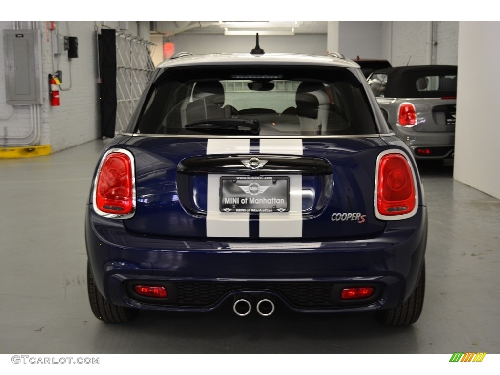 2016 Hardtop Cooper S 4 Door - Deep Blue Metallic / Carbon Black photo #5