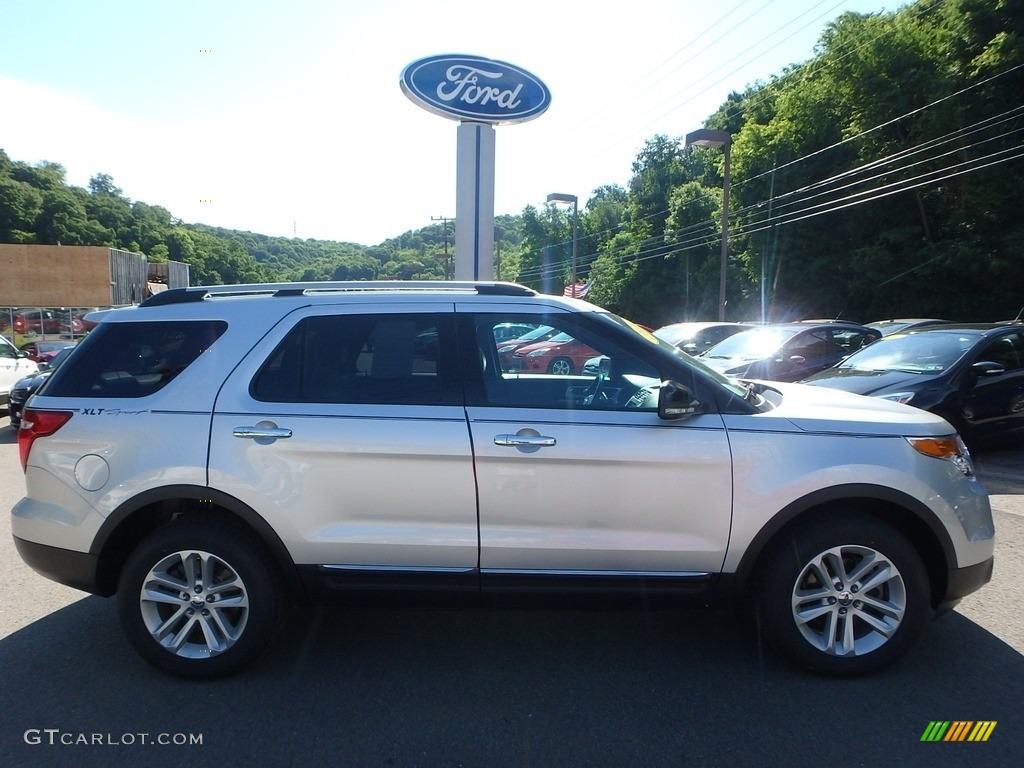 2011 Explorer XLT 4WD - Ingot Silver Metallic / Charcoal Black photo #1
