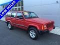 Flame Red 2001 Jeep Cherokee Sport 4x4