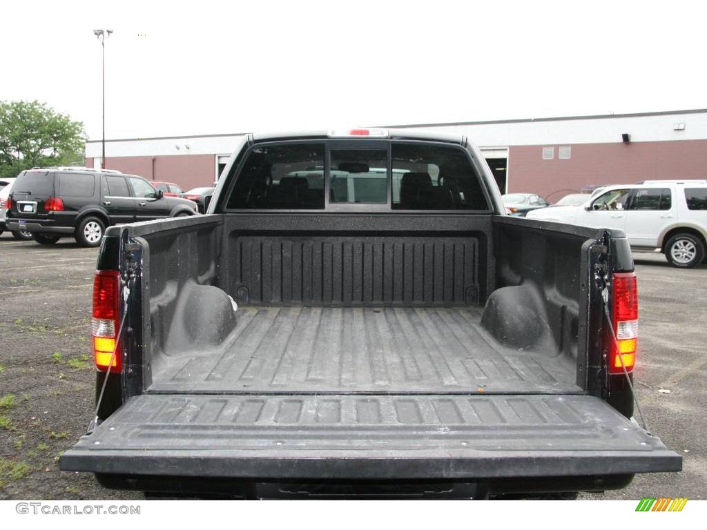 2006 F150 FX4 SuperCab 4x4 - Black / Black photo #7