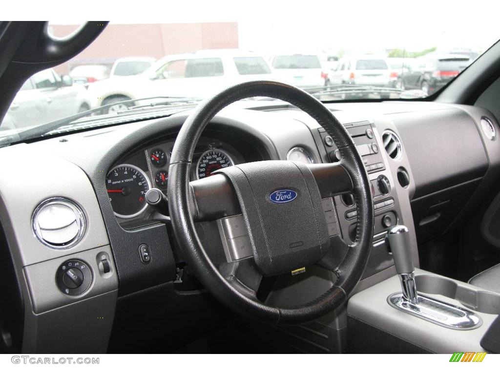2006 F150 FX4 SuperCab 4x4 - Black / Black photo #11