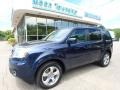 2013 Obsidian Blue Pearl Honda Pilot EX-L 4WD  photo #1