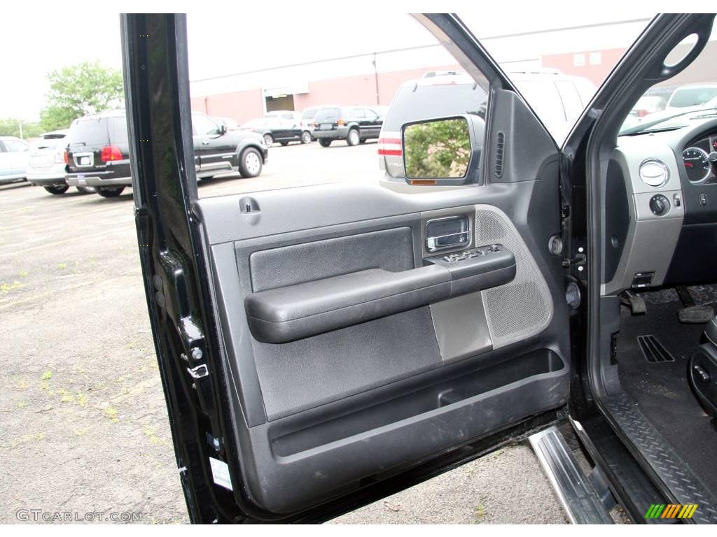 2006 F150 FX4 SuperCab 4x4 - Black / Black photo #13