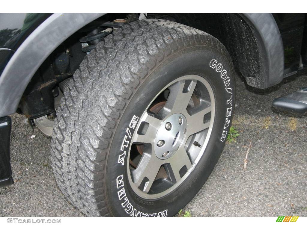 2006 F150 FX4 SuperCab 4x4 - Black / Black photo #14