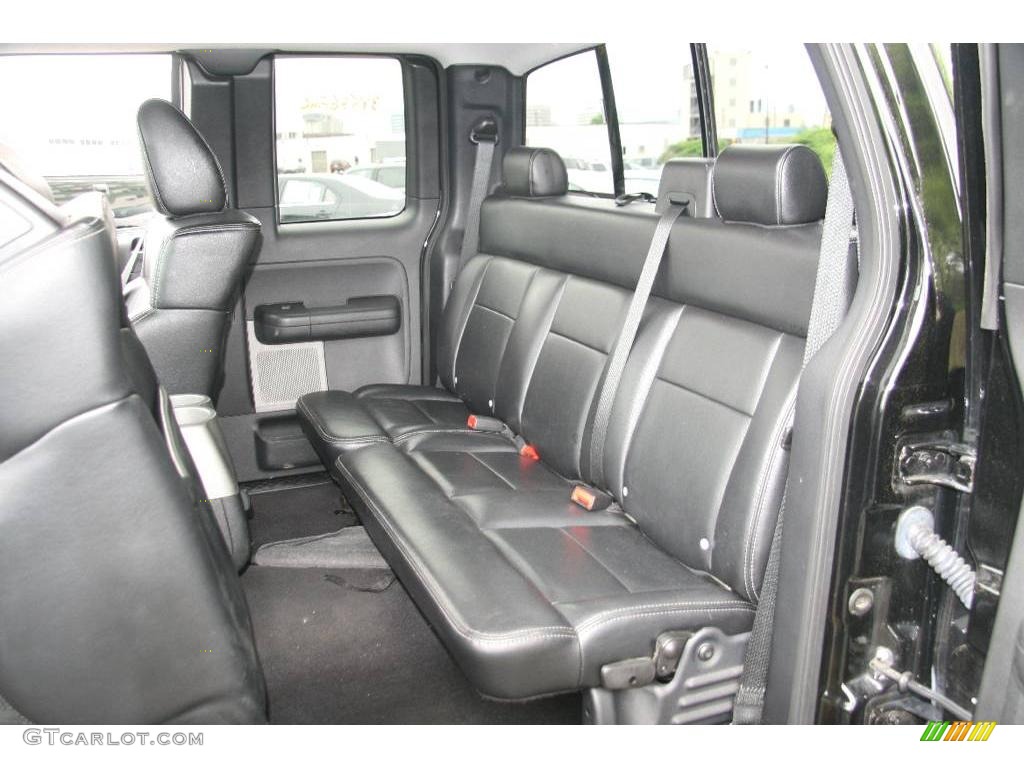 2006 F150 FX4 SuperCab 4x4 - Black / Black photo #16