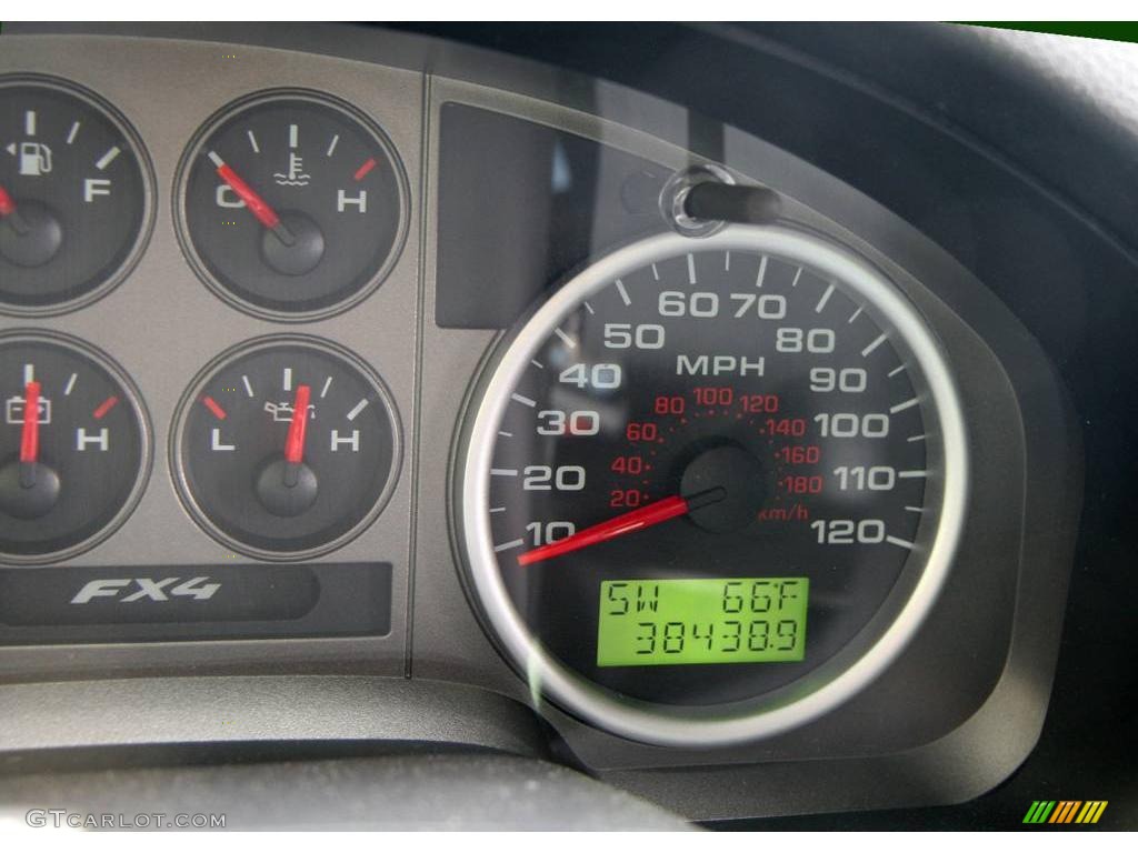 2006 F150 FX4 SuperCab 4x4 - Black / Black photo #20