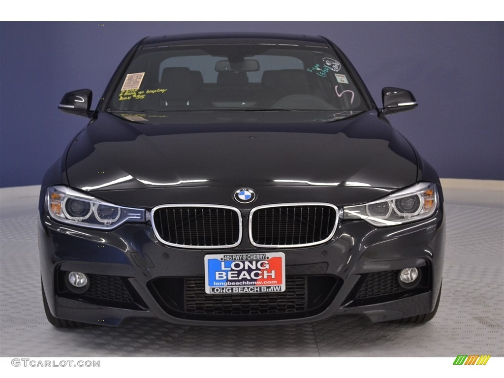 2015 3 Series 328d Sedan - Jet Black / Black photo #2