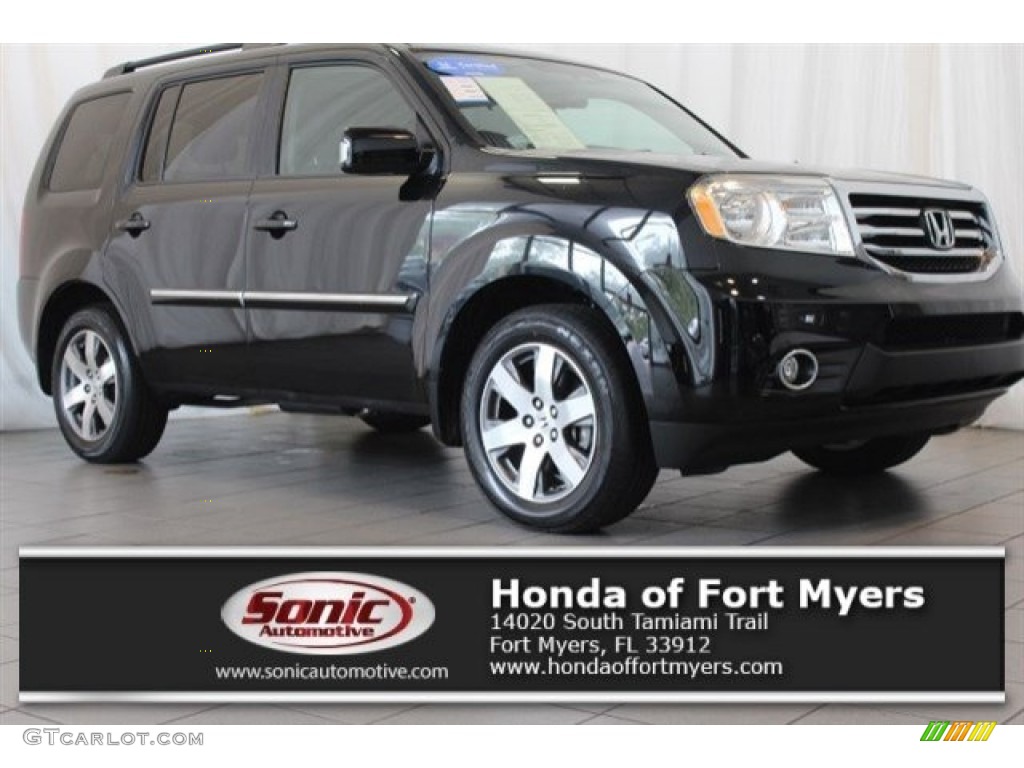 Crystal Black Pearl Honda Pilot