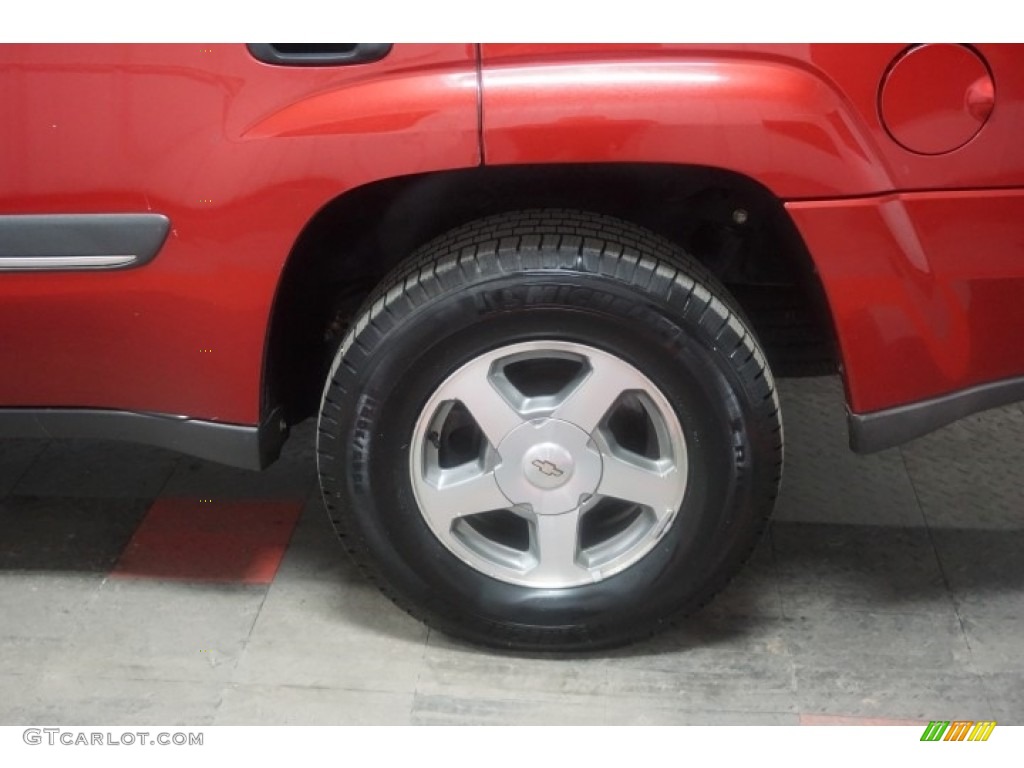 2002 TrailBlazer LT 4x4 - Majestic Red Metallic / Dark Pewter photo #67