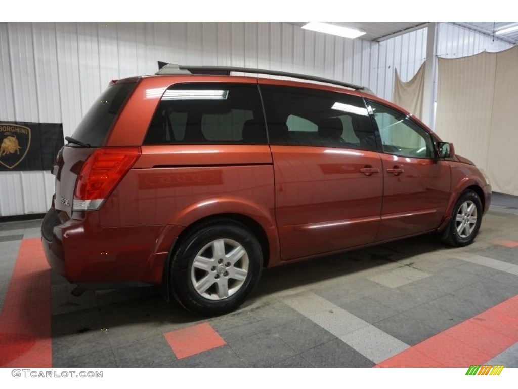 2005 Quest 3.5 SL - Autumn Red Metallic / Beige photo #7