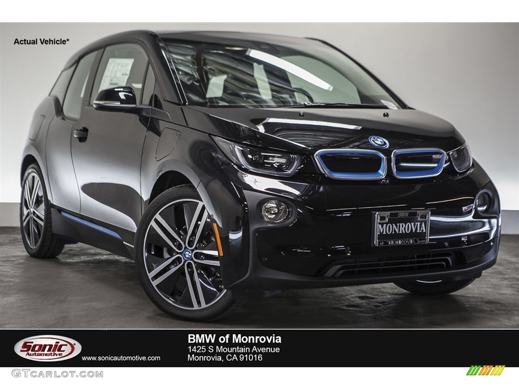 2016 i3 with Range Extender - Fluid Black / Tera Dalbergia Brown Full Natural Leather photo #1