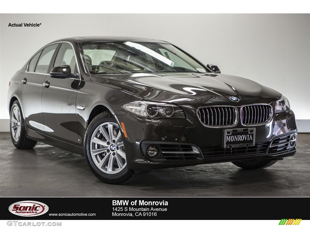 2016 5 Series 528i Sedan - Jotoba Brown Metallic / Venetian Beige/Black photo #1