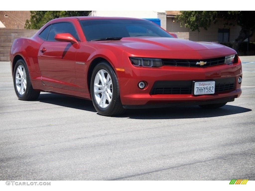 Crystal Red Tintcoat Chevrolet Camaro