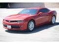 2014 Crystal Red Tintcoat Chevrolet Camaro LS Coupe  photo #8