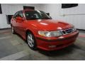 2002 Laser Red Saab 9-3 SE Sedan  photo #5