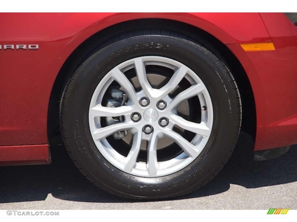 2014 Camaro LS Coupe - Crystal Red Tintcoat / Black photo #25