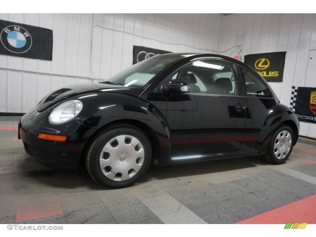 2010 New Beetle 2.5 Coupe - Black / Black photo #2