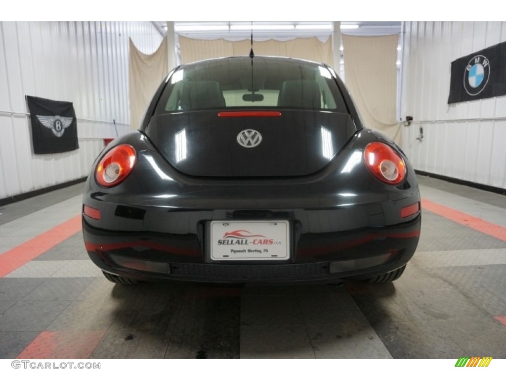 2010 New Beetle 2.5 Coupe - Black / Black photo #9