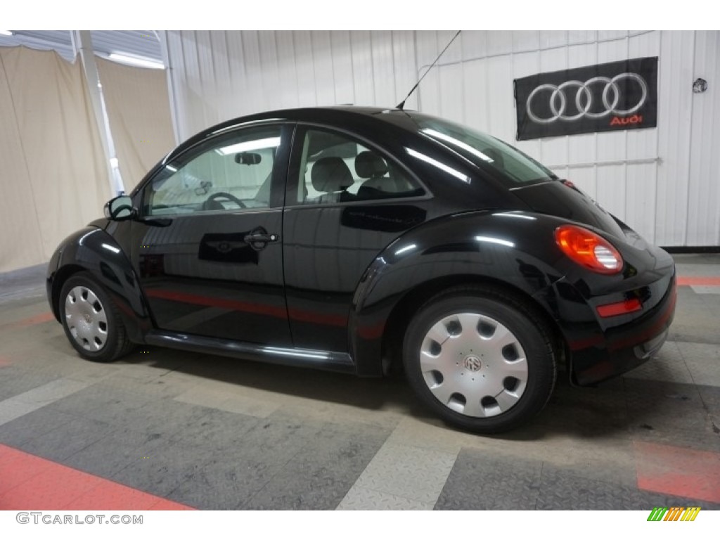 2010 New Beetle 2.5 Coupe - Black / Black photo #11