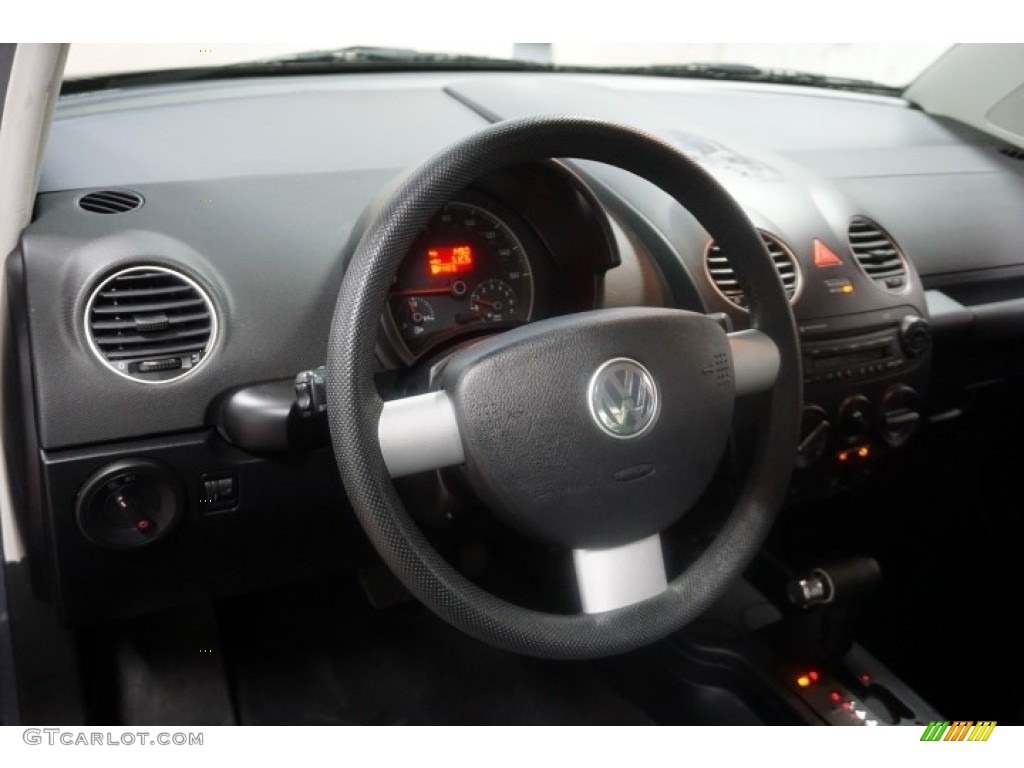 2010 New Beetle 2.5 Coupe - Black / Black photo #24
