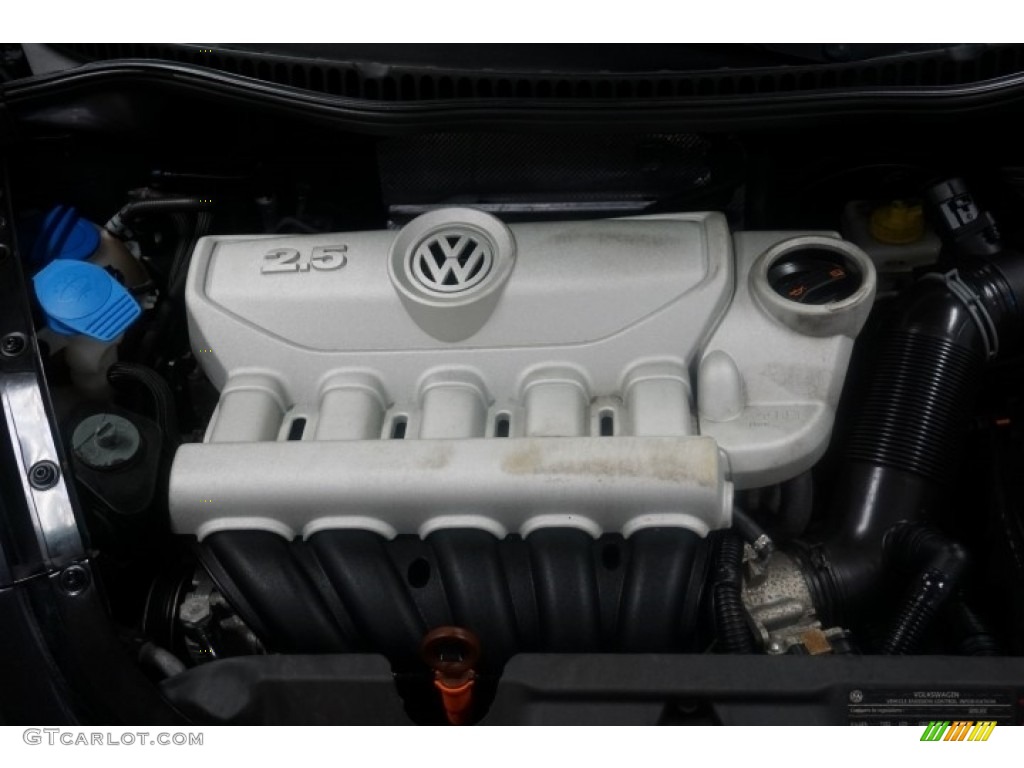 2010 New Beetle 2.5 Coupe - Black / Black photo #39