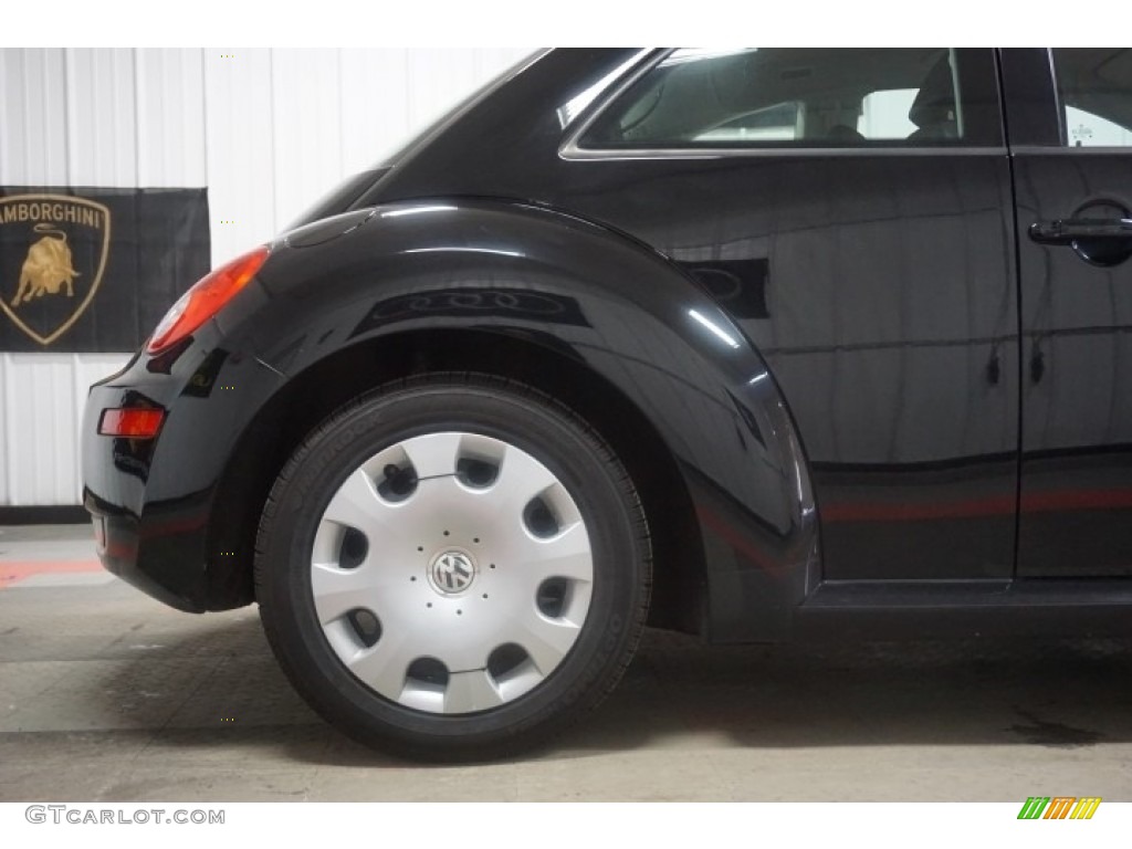 2010 New Beetle 2.5 Coupe - Black / Black photo #52