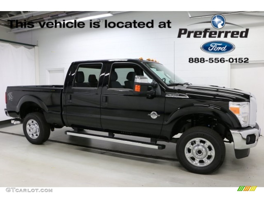 2016 F350 Super Duty XLT Crew Cab 4x4 - Shadow Black / Steel photo #1